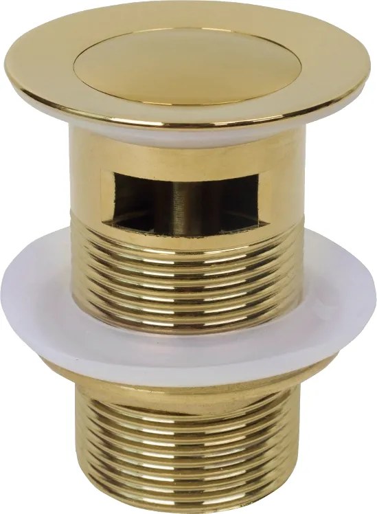 Mexen ralenti click-clack pequeno redondo com transbordo, dourado - 79925-50