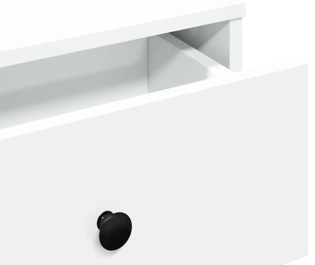Mesa de centro 60x45x31 cm derivados de madeira branco