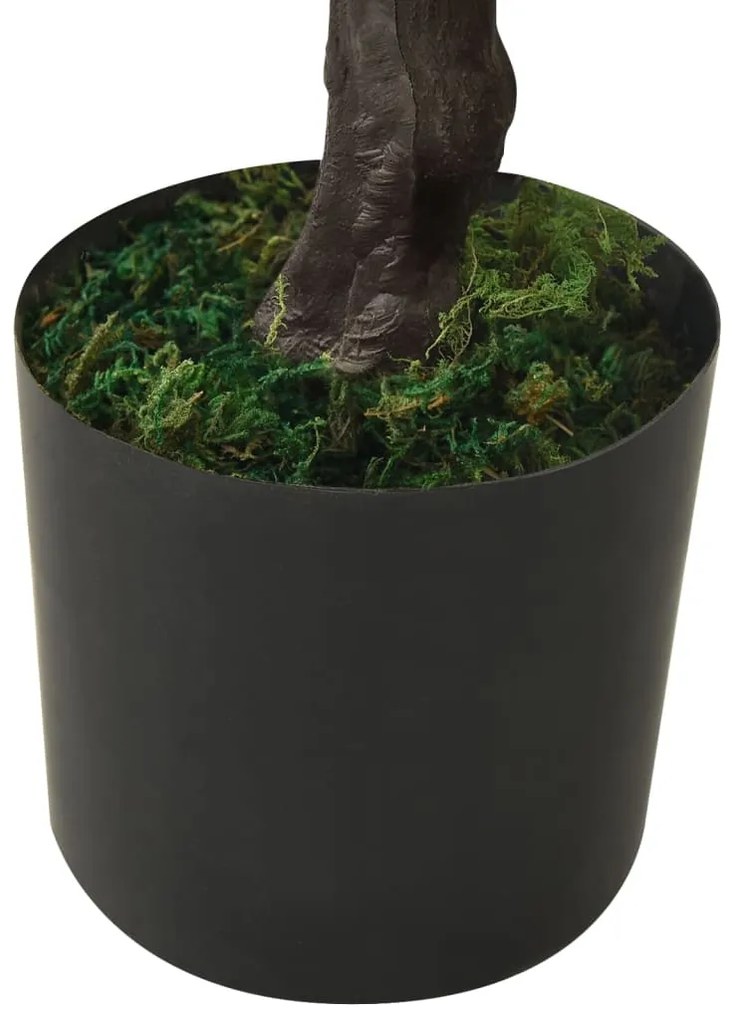 Bonsai cipreste artificial com vaso 60 cm verde