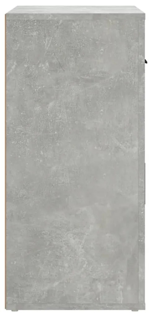 Aparador 80x33x70 cm madeira processada cinza cimento