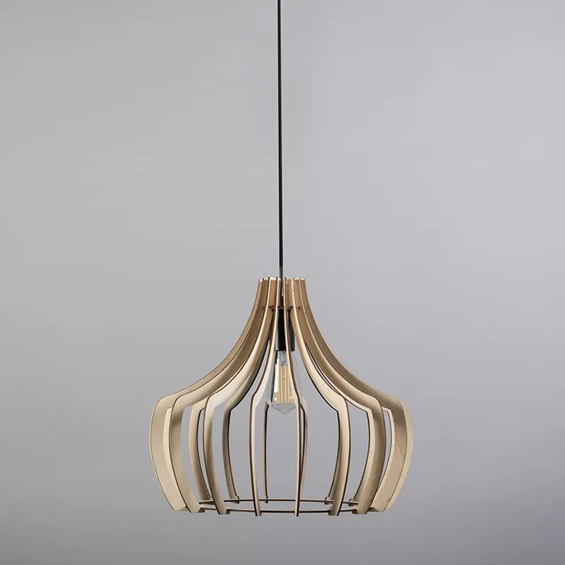 Candeeiro de suspensão design em madeira - Twan Design,Country / Rústico,Moderno