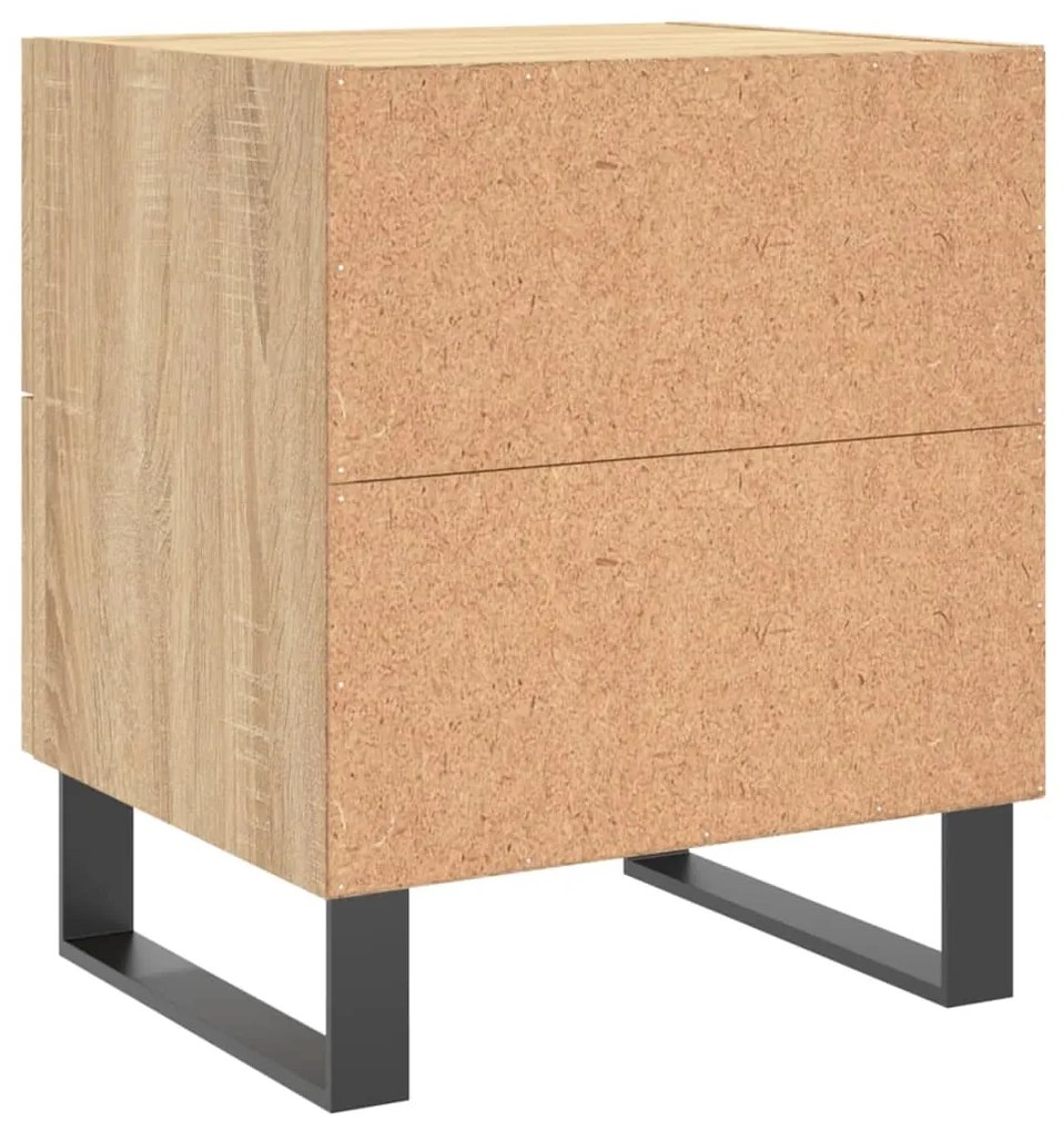 Mesa cabeceira 40x35x47,5 cm derivados madeira carvalho sonoma