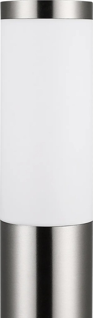 Candeeiro de caminho Ivy em aço inoxidável Ø7,6 x 100 cm Prateado