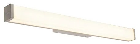 Candeeiro de parede moderno para casa de banho em aço 62 cm IP44 - Cascada