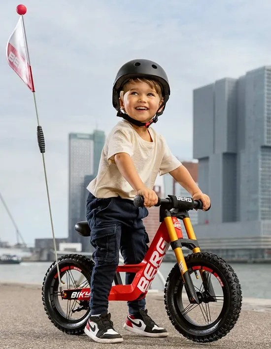 BERG BIKY CROSS RED BICICLETA EQUILÍBRIO DOS 30 MESES A 5 ANOS