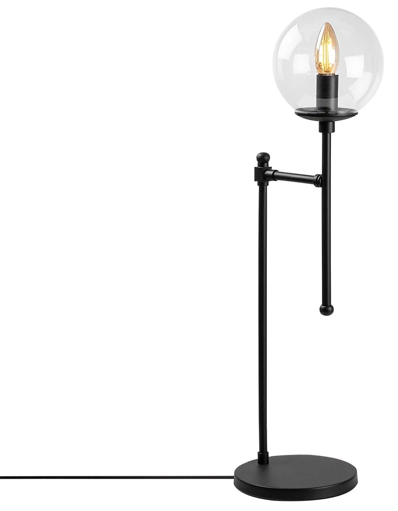 Candeeiro de Mesa Step – Preto – 18 x 24 x 66 cm