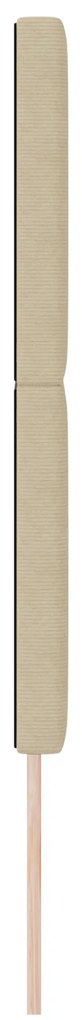 Cabeceira vidaXL Design Simples Verde Claro Cinza 160 cm Tecido de Vel