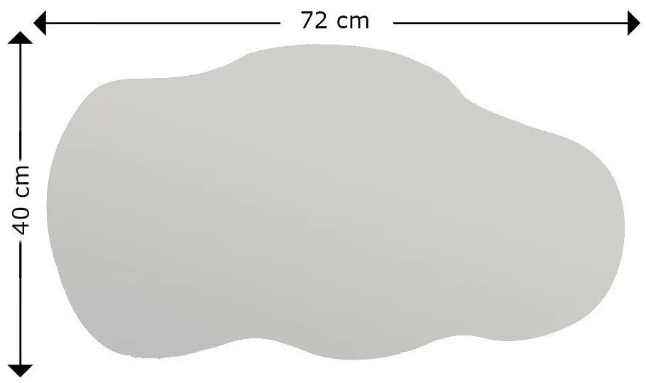 Espelho Baby – Preto – 40x72x2,2 cm