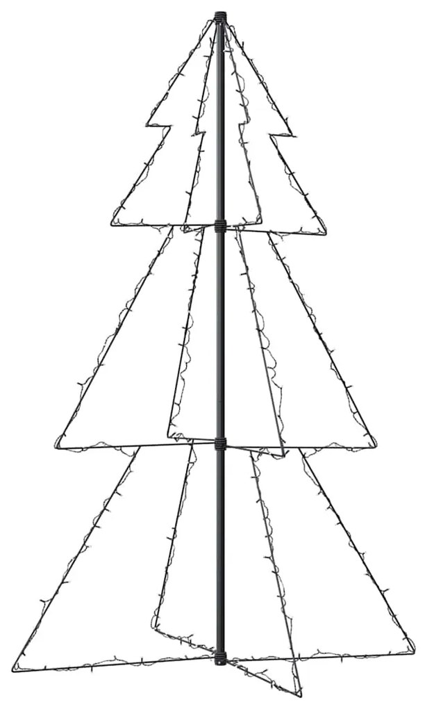 Árvore de Natal em cone 200 LEDs 98x150 cm interior e exterior