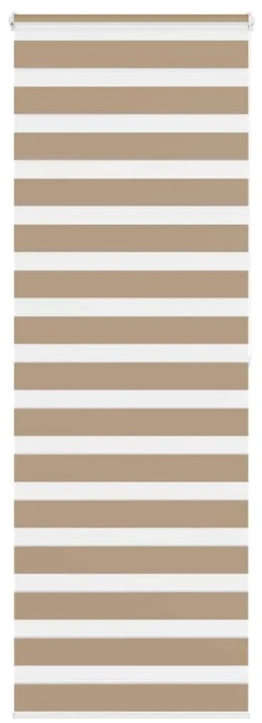 vidaXL Cortina de zebra 70x200 cm largura do tecido 65,9 cm poliéster