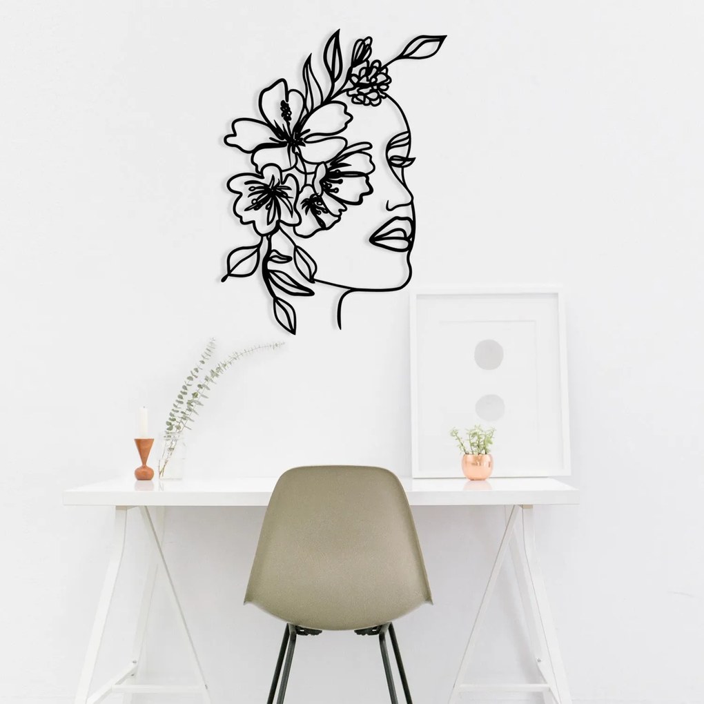 Acessório Decorativo de Parede Farfalla – Preto – 39 x 53 cm