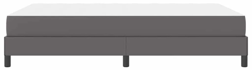 Cama Outros Cinzeto 140 x 200 cm Couro sintético