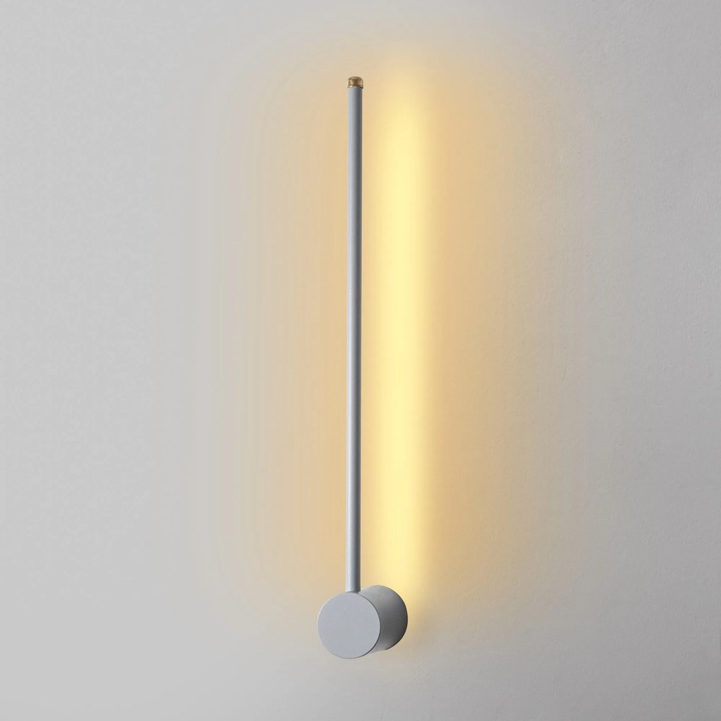 Candeeiro de Parede Sword - Cinzento - 62cm x 10cm x 7cm