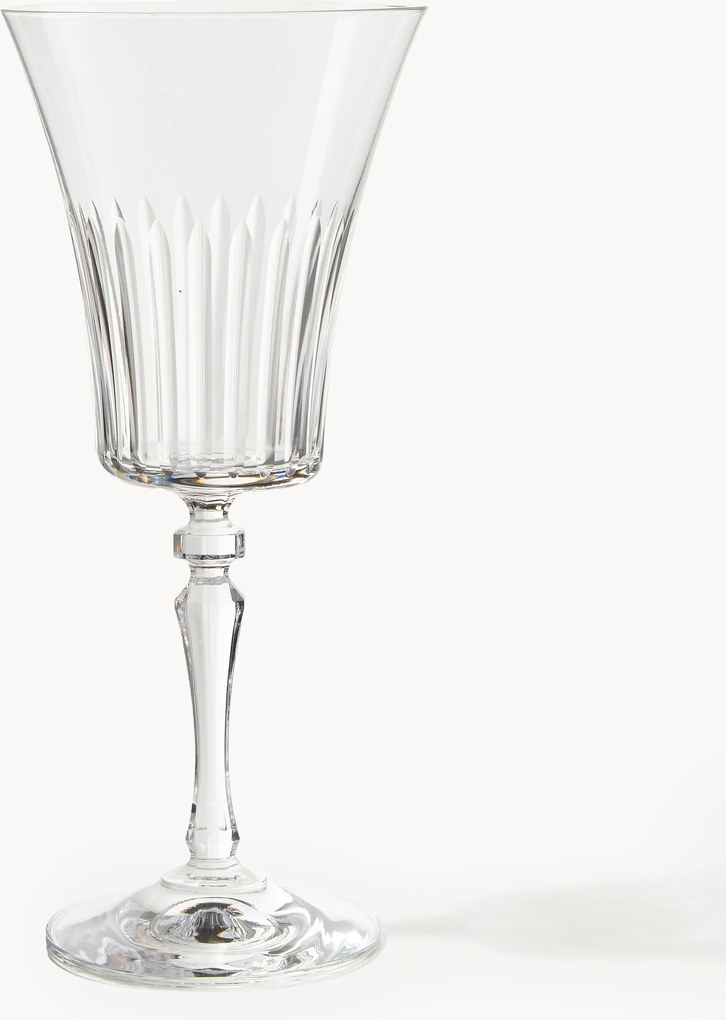 Copos de vinho tinto de cristal Alessio, conjunto de 4