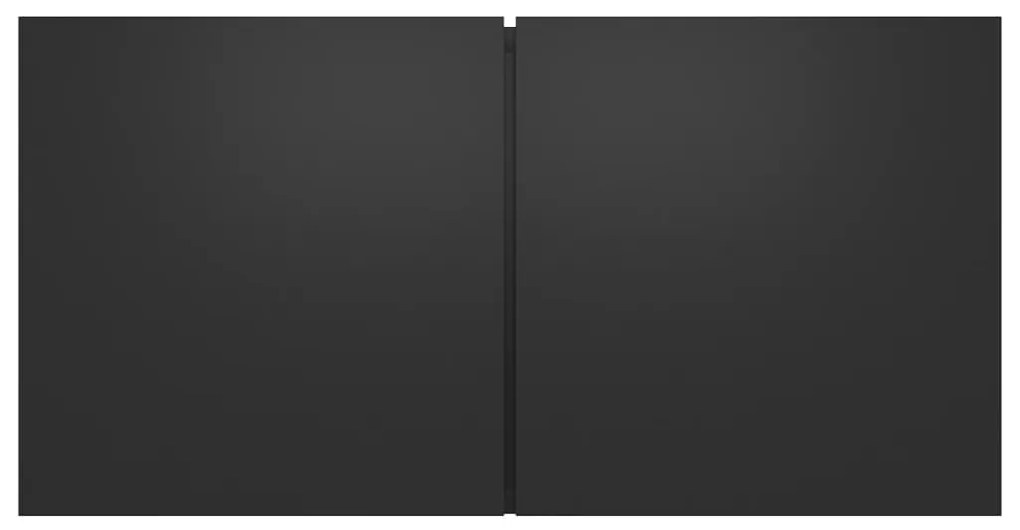 10 pcs conjunto de móveis de TV derivados de madeira preto