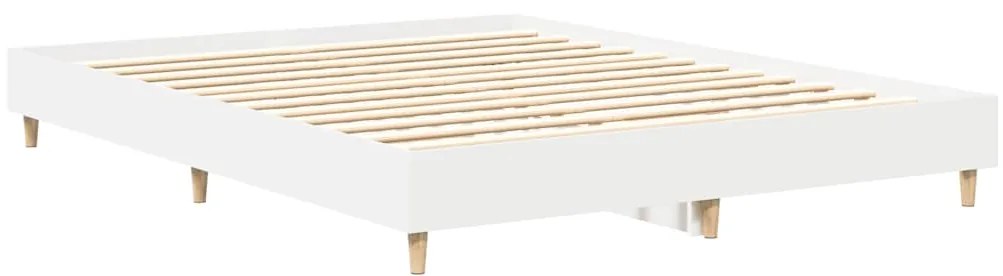Estrutura de cama sem colchão 150x200 cm branco