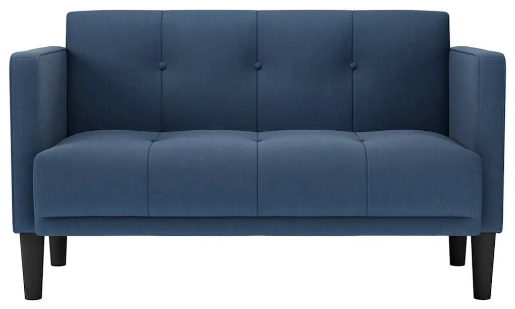 Sofá-luvas 111 cm tecido azul