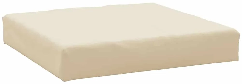 Almofadões para paletes 2 pcs tecido oxford bege