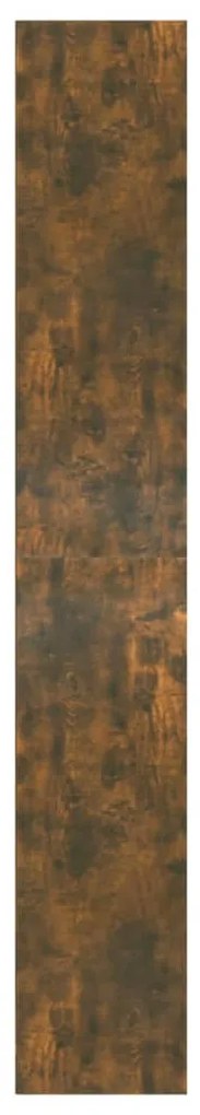 Estante 5 prat. 80x30x189 cm derivados madeira carvalho fumado