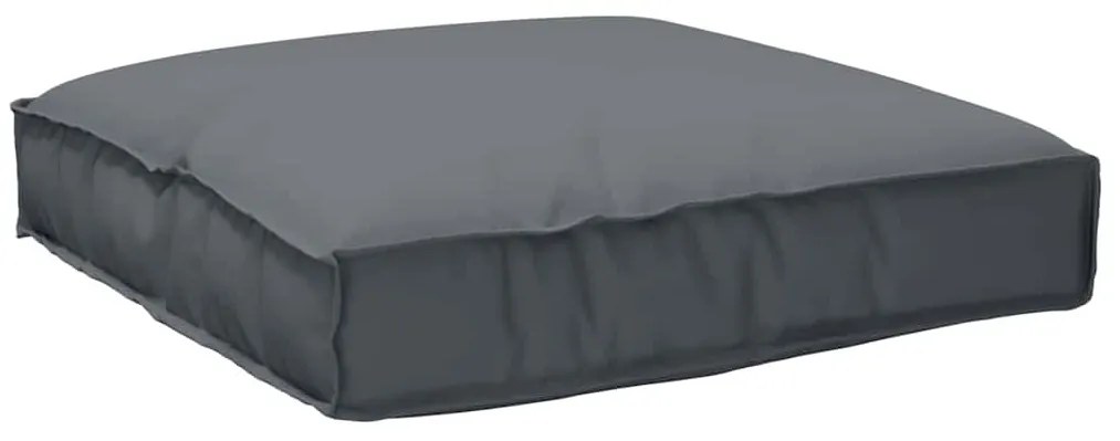 vidaXL Almofada de Palete para Assento Antracite 80x80x12 cm em Tecido Oxford