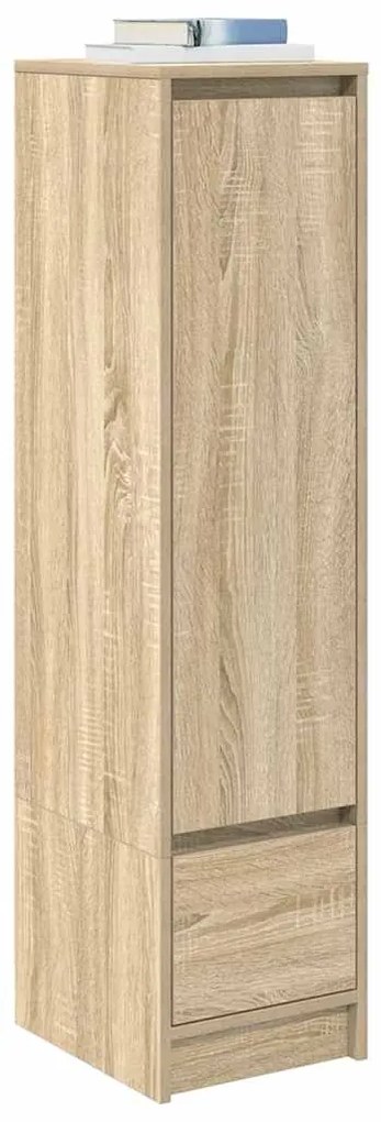 Aparador alto 29,5x34x119,5cm deriv. madeira carvalho sonoma