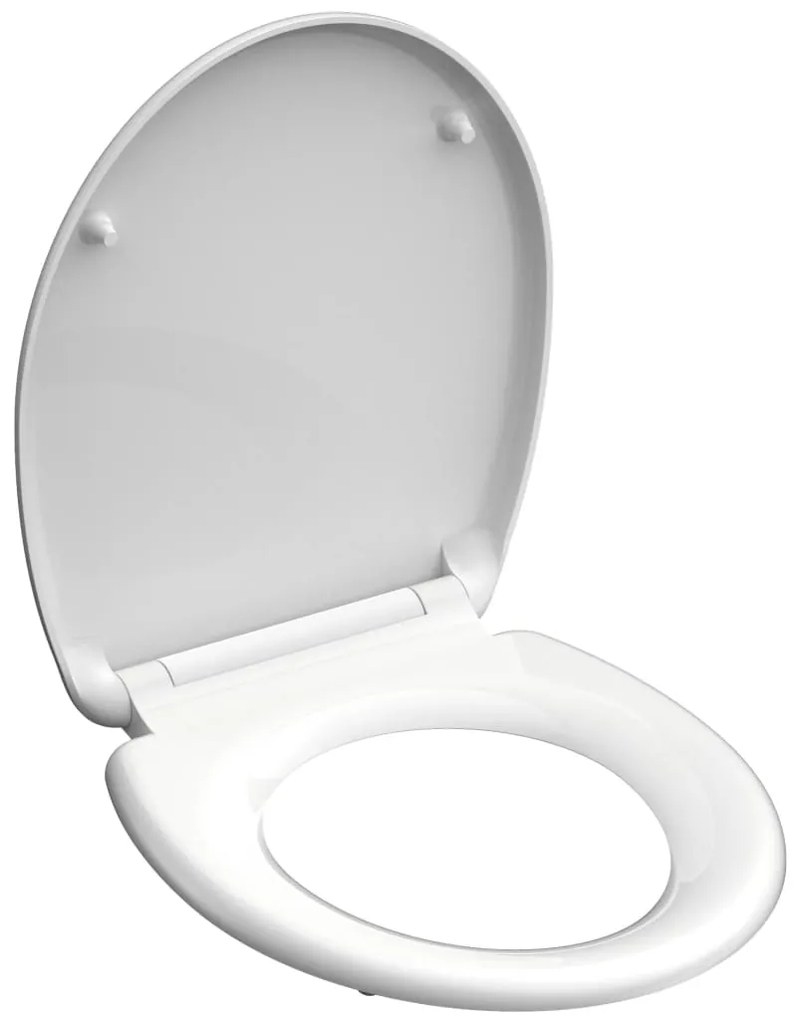 425830 SCHÜTTE Assento de sanita WHITE duroplast