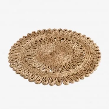 Base Para Pratos Em Juta Naila Yute - Sklum
