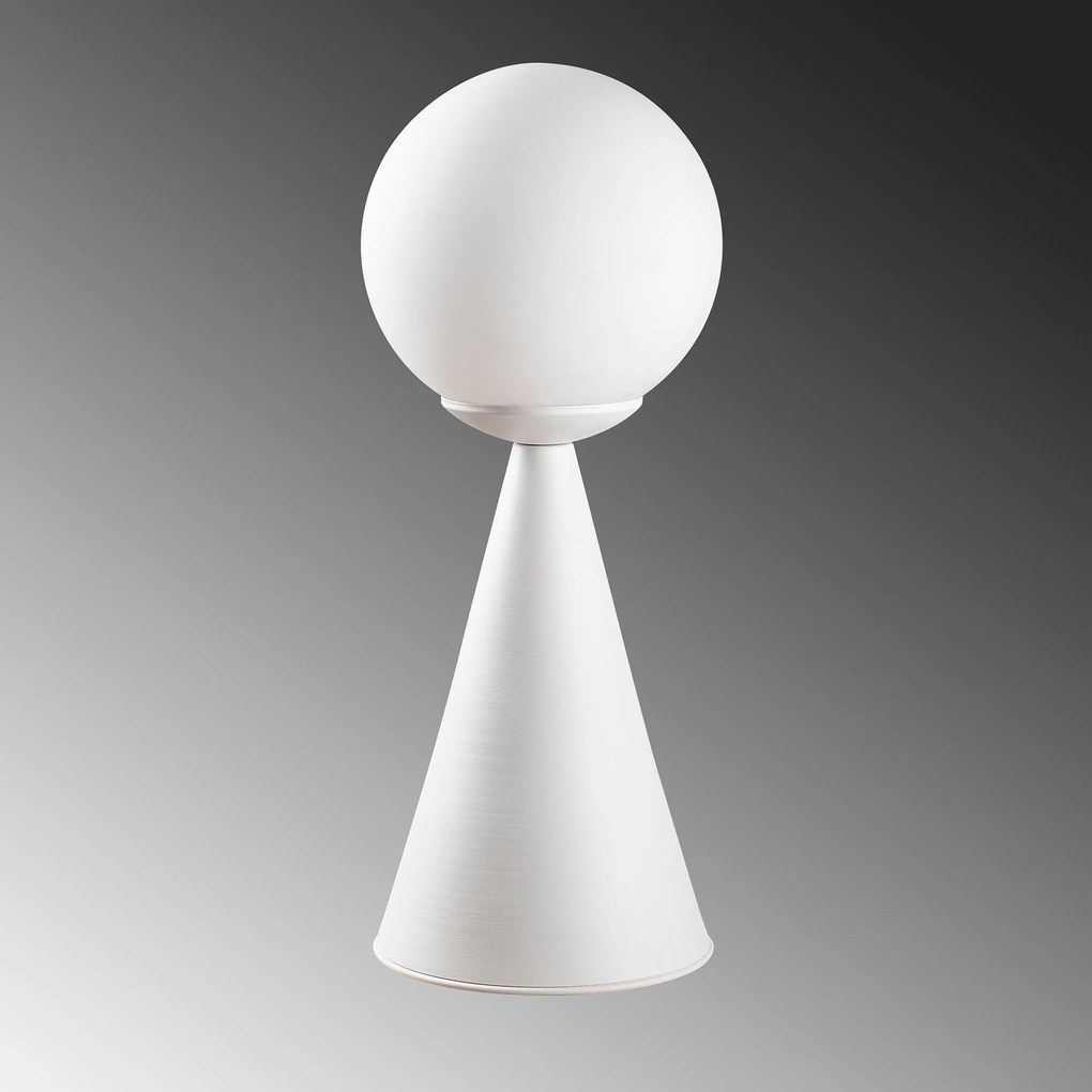 Candeeiro de Mesa Gondol – Branco – 19 x 19 cm