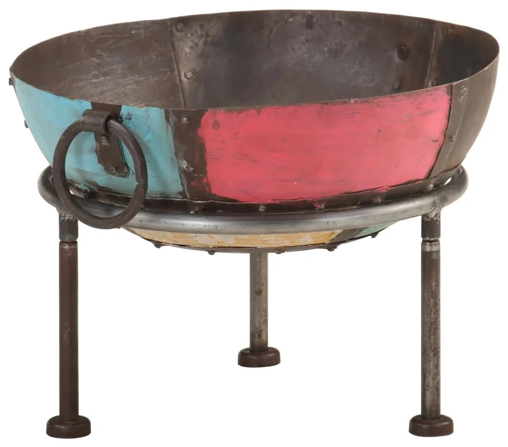 321945 vidaXL Braseira rústica colorida Ø 40 cm ferro
