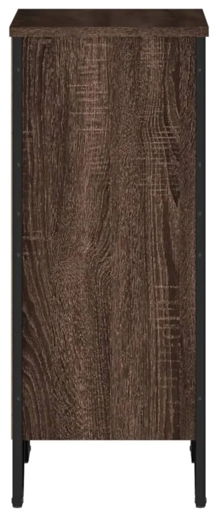 Estante 50x31x74,5 cm derivados de madeira carvalho castanho
