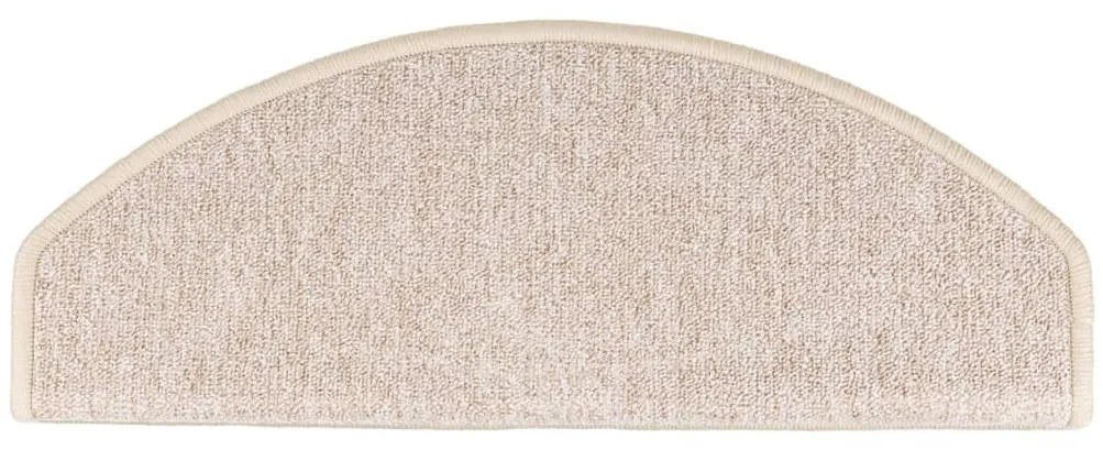 Tapetes de escadas 10 pcs 65x24x4 cm cinza-acastanhado