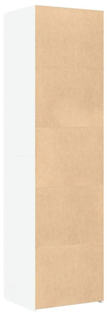 Armário alto 50x42,5x185 cm derivados de madeira branco