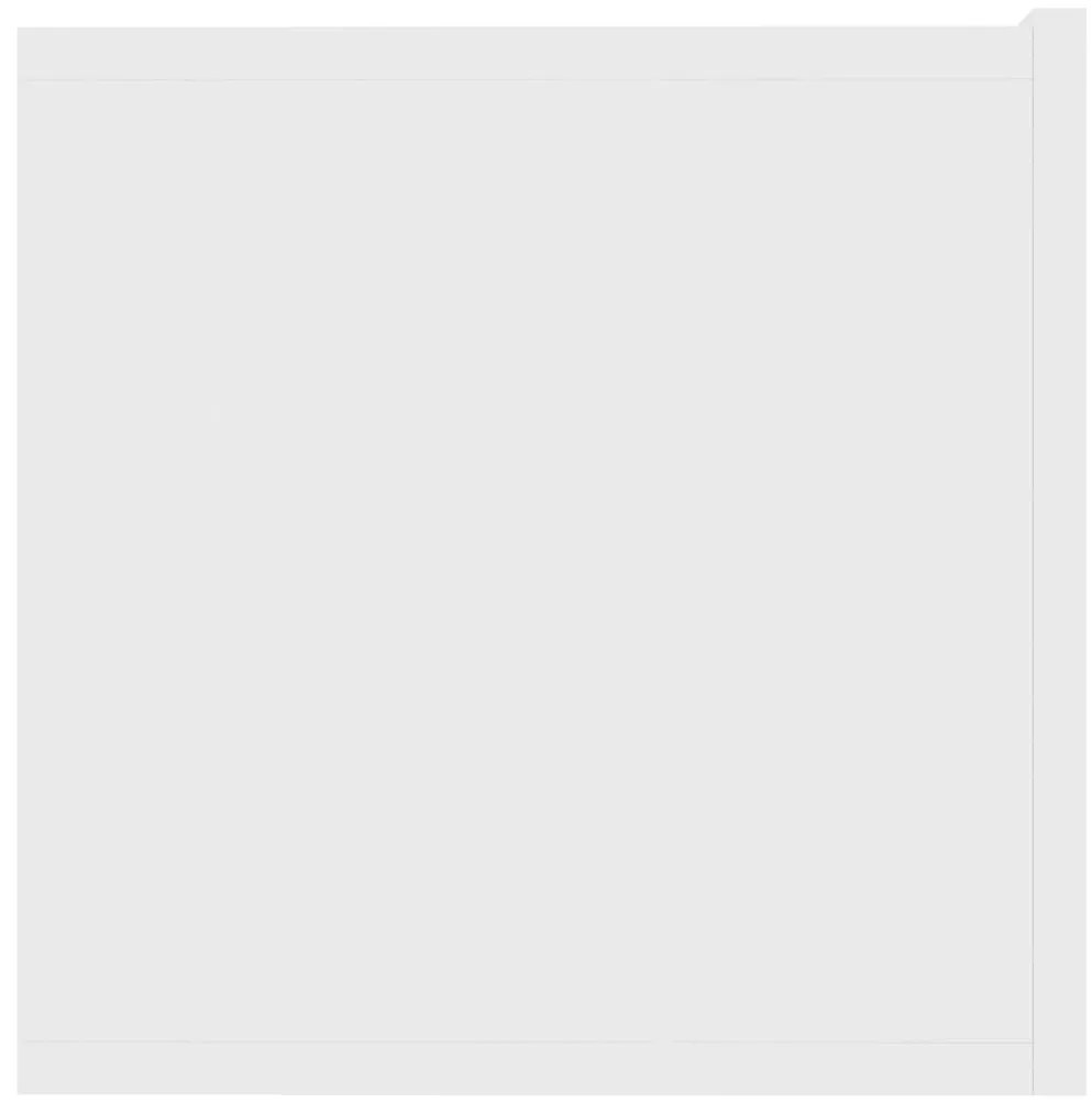 Móvel de TV 80x30x30 cm derivados de madeira branco