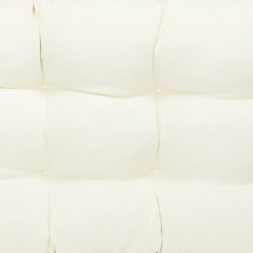 Almofada para Banco de 2 Lugares – Douce Crème – Creme – 110x48x8 cm