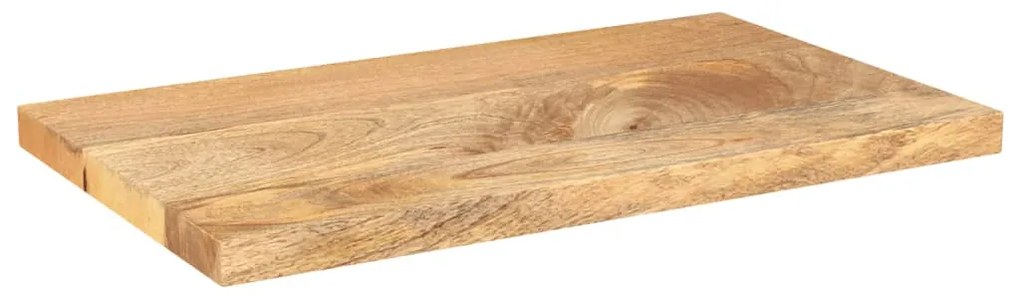 Tampo de mesa retangular 60x40x2,5 cm mangueira maciça