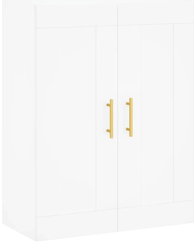 Armário alto 69,5x34x180 cm derivados de madeira branco