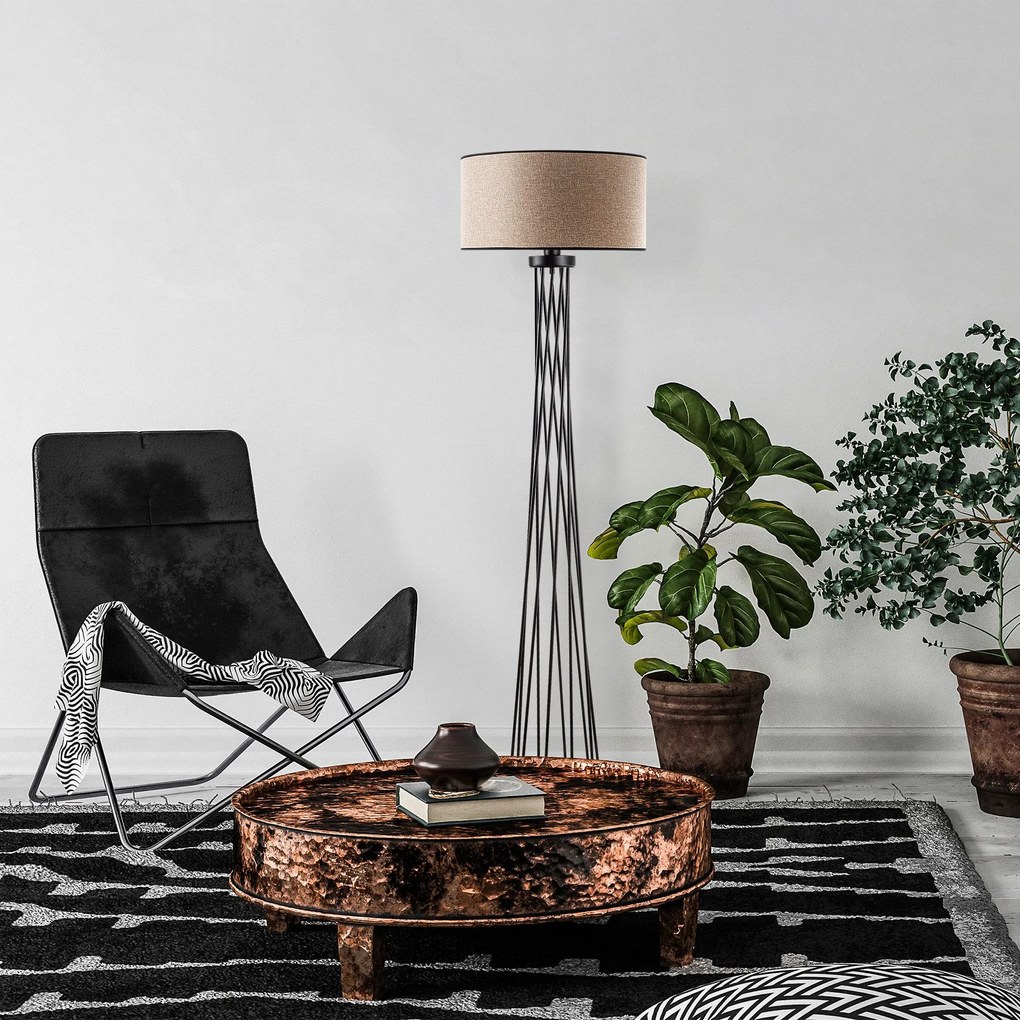 Candeeiro de Pé Tall – Branco – 50x175x50 cm