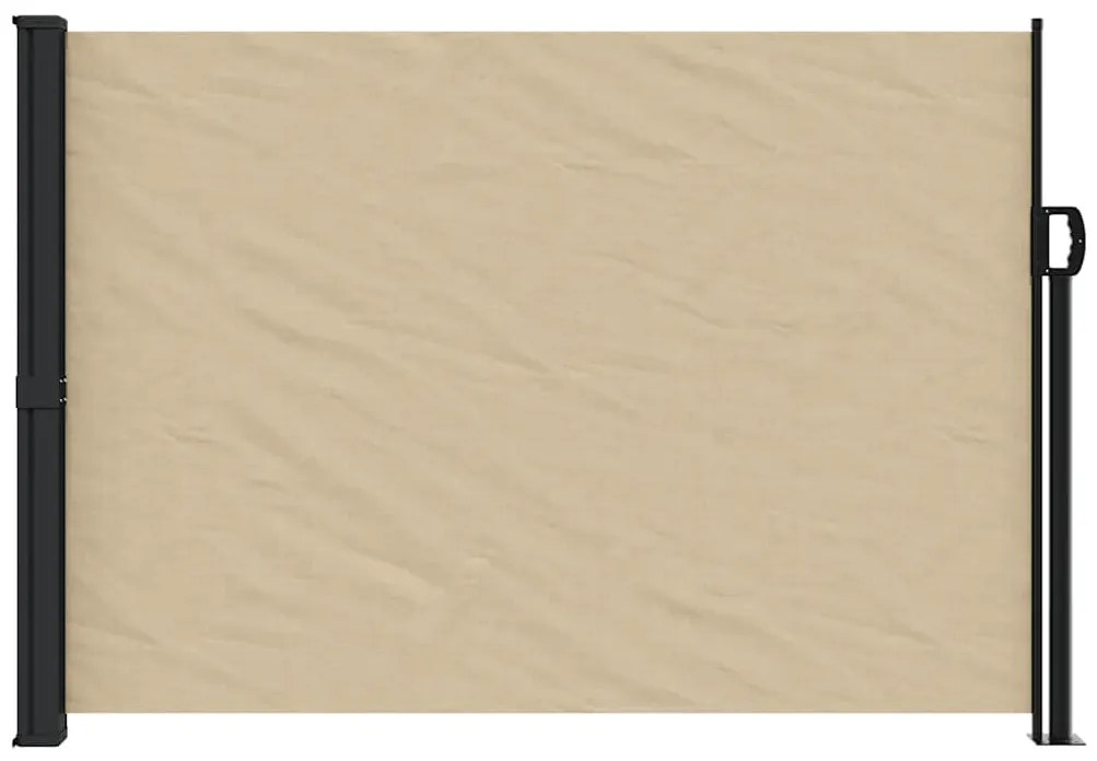 Toldo lateral retrátil 140x300 cm bege