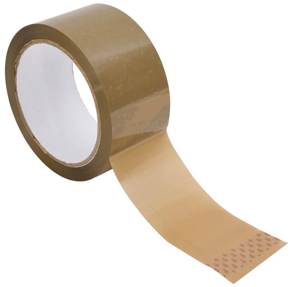 Fita adesiva para embalagens 72 pcs 48 mm x 66 m castanho