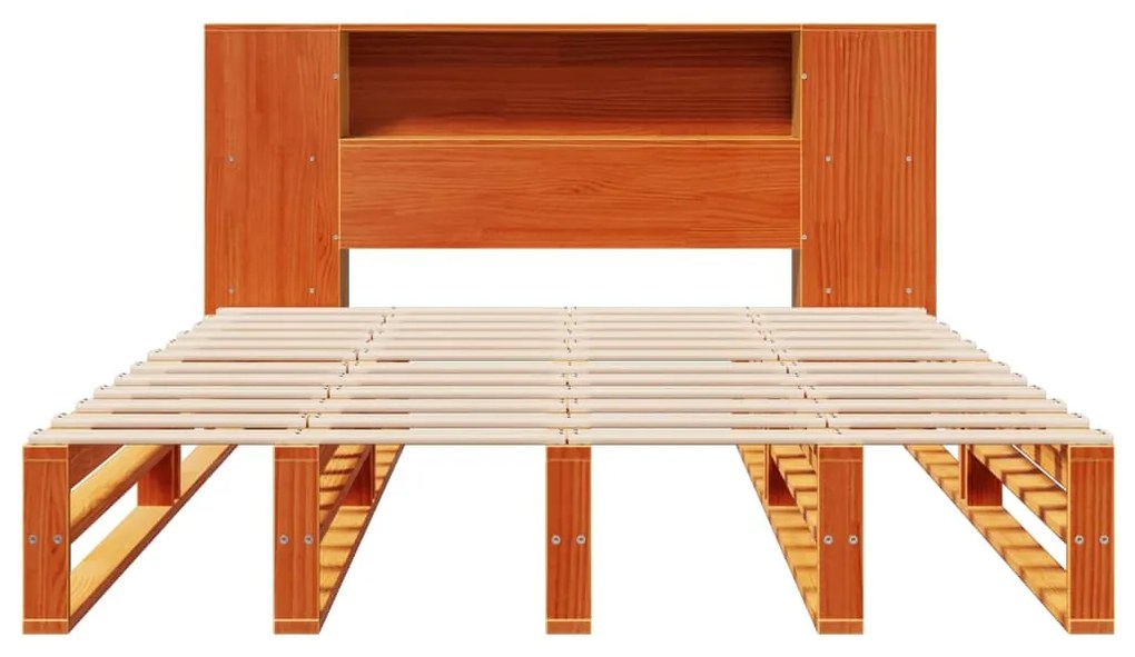 Cama com estante sem colchão 120x200cm madeira maciça