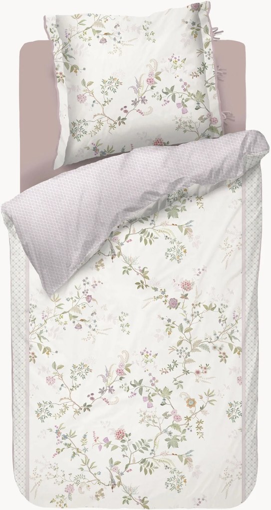 Conjunto de roupa de cama em percal de algodão Bustani