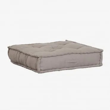 Almofada Para Sofá Modular Dhel Cinzento Taupe Claro - Sklum