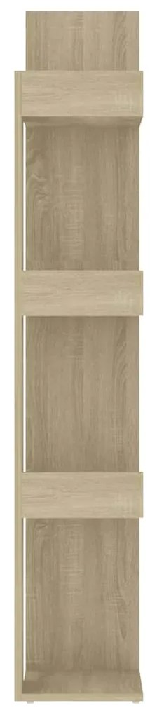 Estante 86x25,5x140 cm derivados de madeira carvalho sonoma