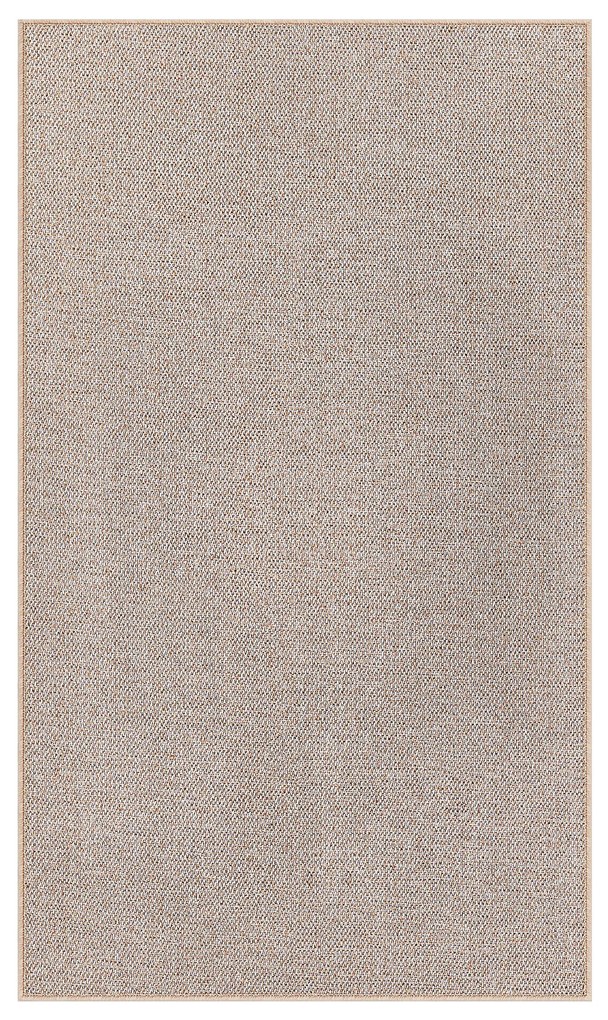 Tapete retangular com visual de juta falsa e textura entrelaçada | SONGMICS HOME | 80 x 150 x 1 cm | TAR097K01.