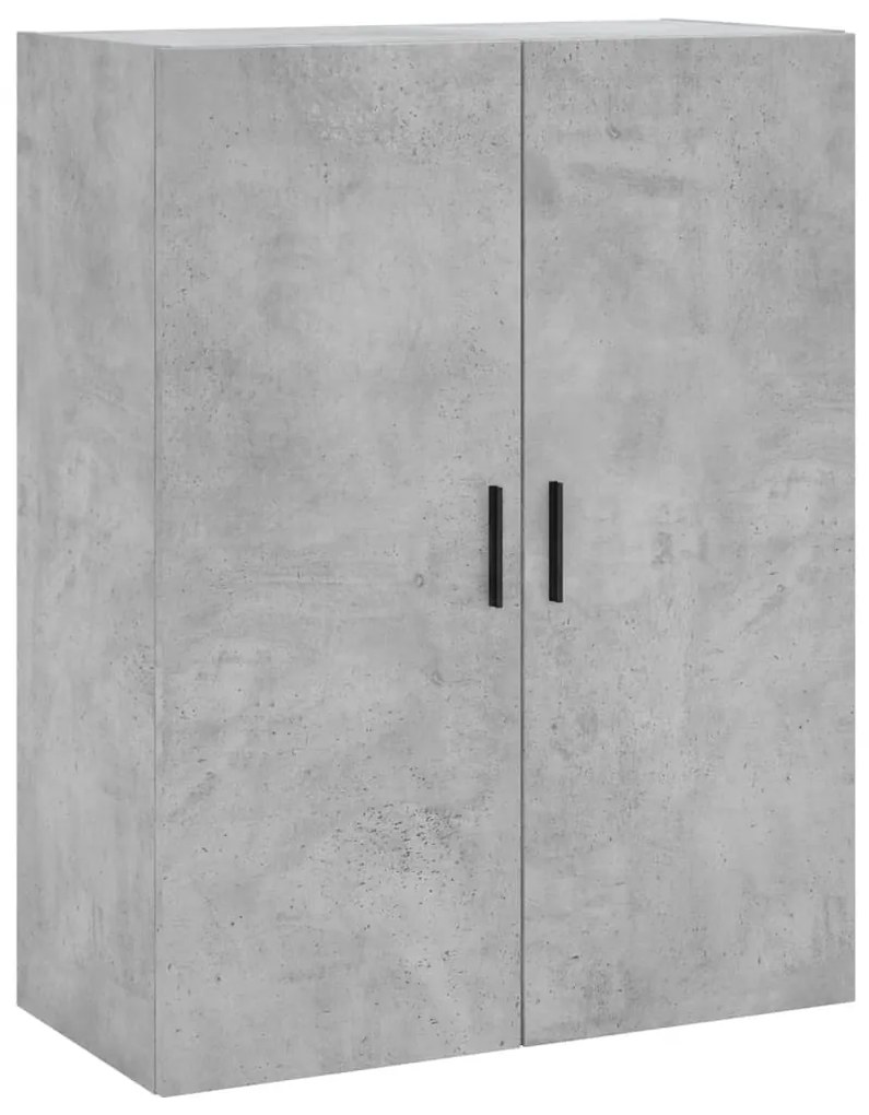 Armário alto 69,5x34x180 cm derivados de madeira cinza cimento
