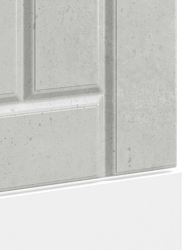 Painel máquina lavar louça Lucca deriv. madeira cinza cimento