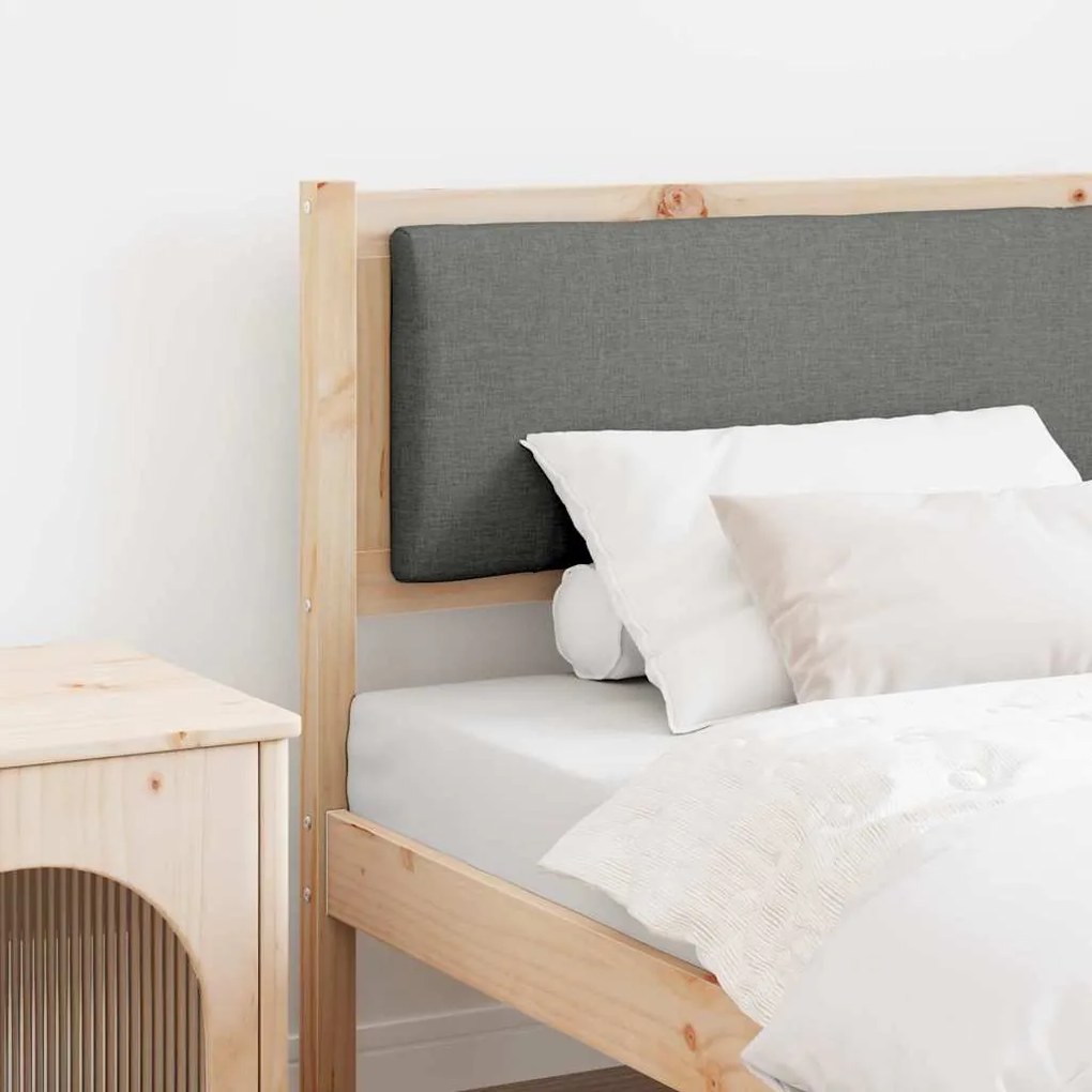 vidaXL Cabeceira Outros Castanho 90 cm Madeira de pinho maciça