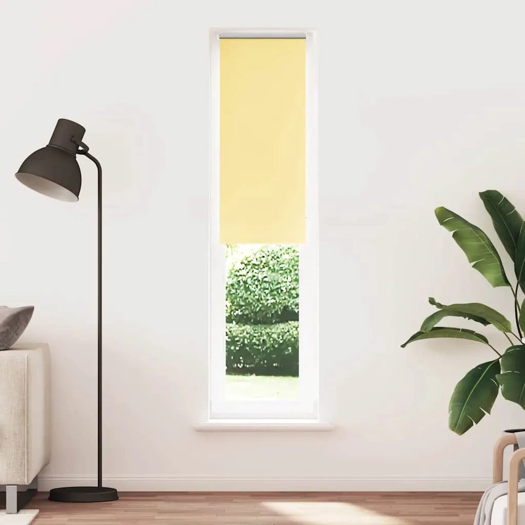 Persiana de enrolar 45x230 cm largura tecido 40,7 cm poliéster