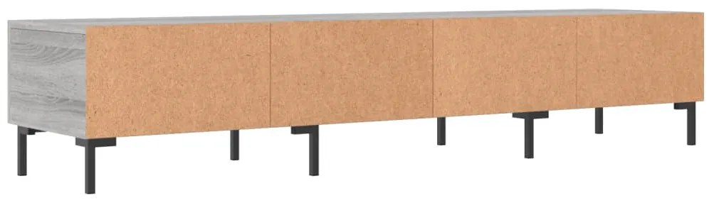 Móvel de TV 150x36x30 cm derivados de madeira cinzento sonoma