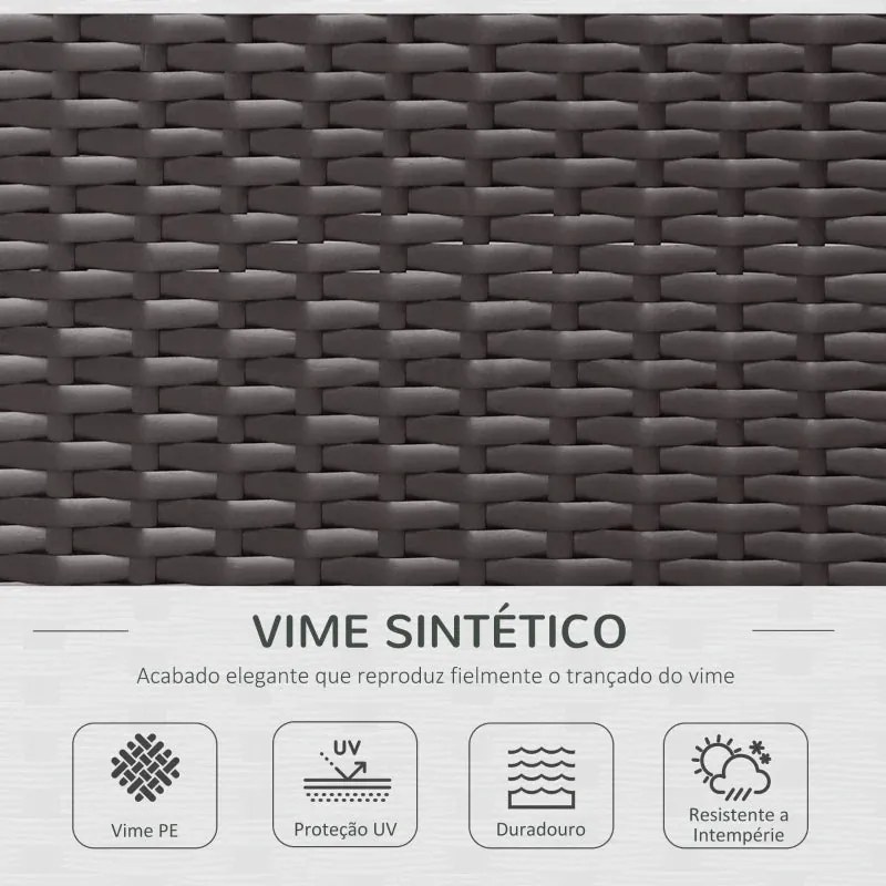 Conjunto Lounge Miami em Vime - Design Natura